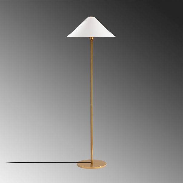 OPVIQ Podna lampa Mixed 11512, bela/zlatna - EP3007582