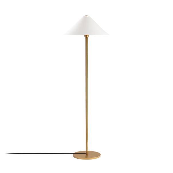 OPVIQ Podna lampa Mixed 11512, bela/zlatna - EP3007582
