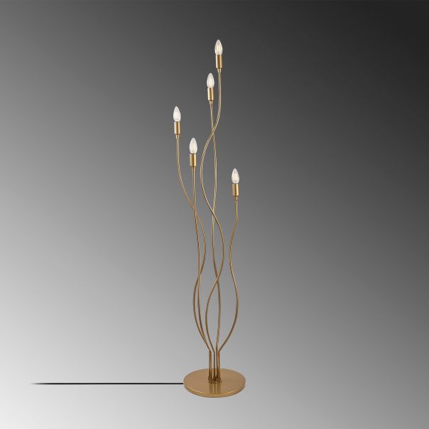 OPVIQ Podna lampa Bonibon 13237, zlatna - EP3007606