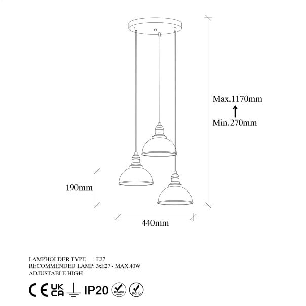 OPVIQ Visilica Varzan 10861, crna - EP3006538