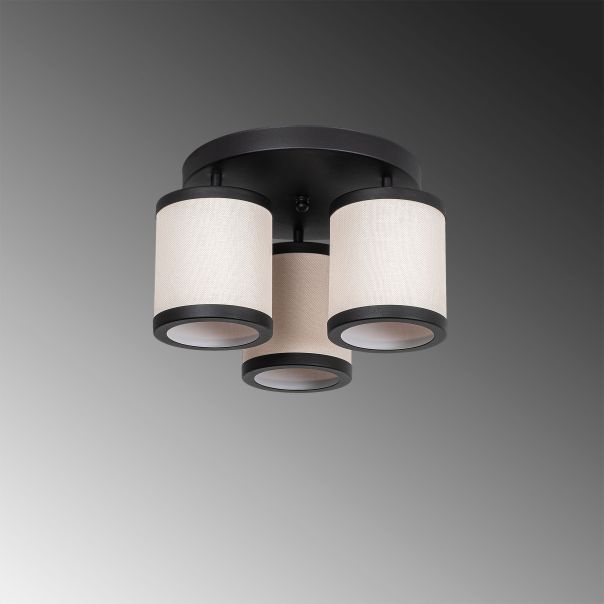 OPVIQ Plafonjera Way 11626, crna/bela - EP3006562