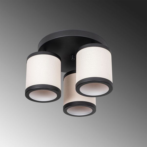 OPVIQ Plafonjera Way 11626, crna/bela - EP3006562