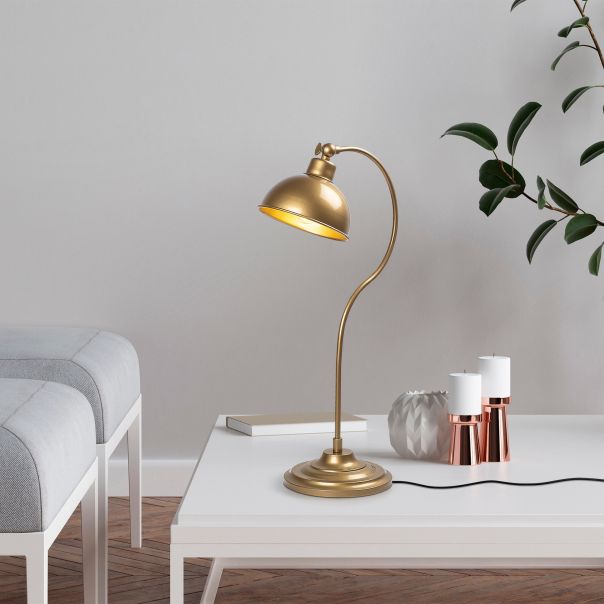 OPVIQ Stona lampa Konika 12261, zlatna - EP3006784