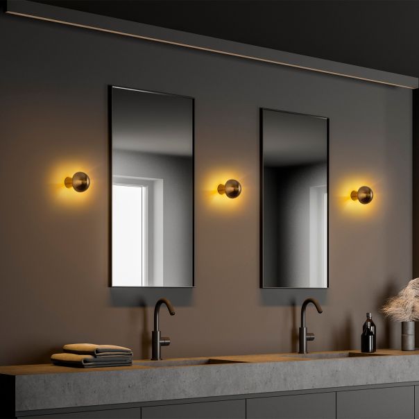OPVIQ Zidna lampa Fungal, zlatna - EP3006832