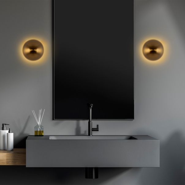 OPVIQ Zidna lampa Fungal 13362, zlatna - EP3006844