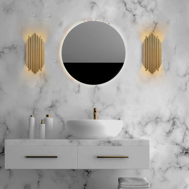 OPVIQ Zidna lampa Kara 13346, zlatna - EP3006859