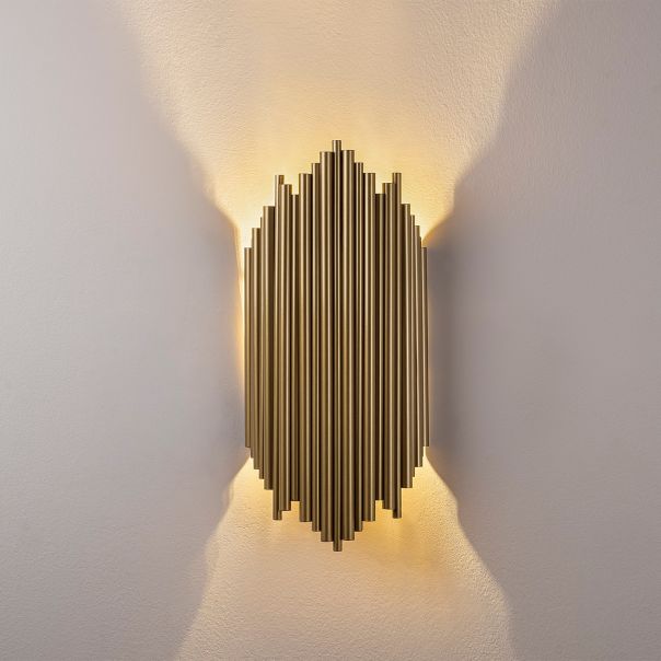 OPVIQ Zidna lampa Kara 13346, zlatna - EP3006859