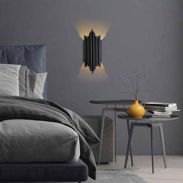 OPVIQ Zidna lampa Reis 13340, crna - EP3006901