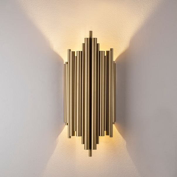 OPVIQ Zidna lampa Reis 13341, zlatna - EP3006913