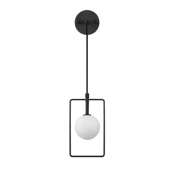 OPVIQ Zidna lampa Geometri 11110, crna/bela - EP3006934
