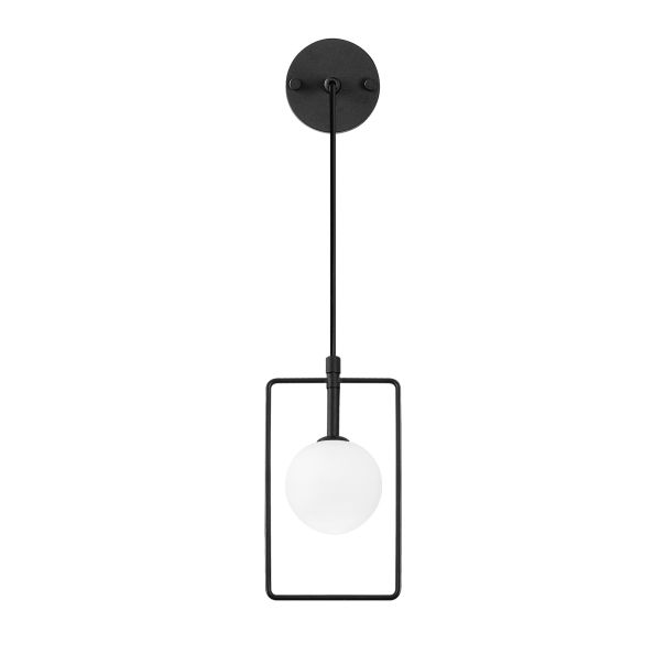 OPVIQ Zidna lampa Geometri 11110, crna/bela - EP3006934