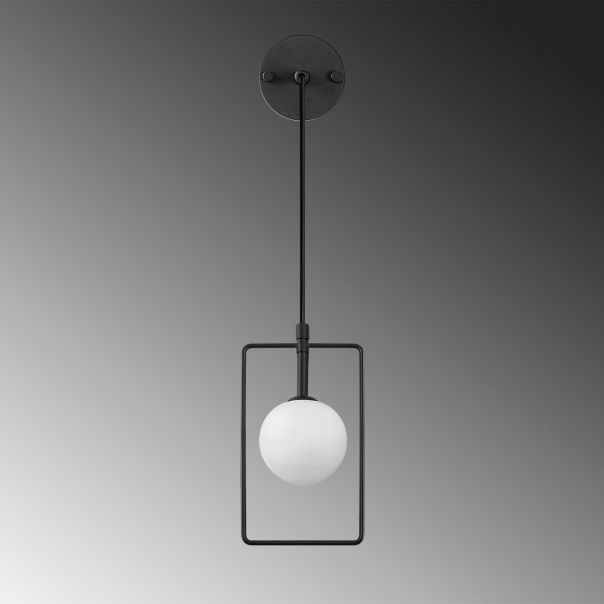 OPVIQ Zidna lampa Geometri 11110, crna/bela - EP3006934