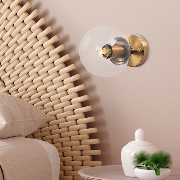 OPVIQ Zidna lampa Atmaca 10235, zlatna - EP3006973