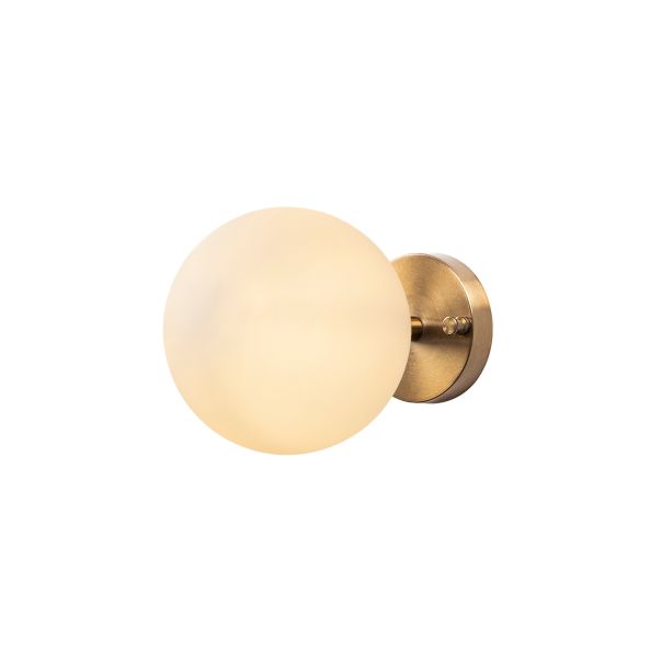 OPVIQ Zidna lampa Atmaca 10240, zlatna/bela - EP3006979