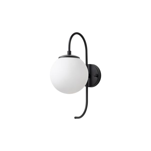 OPVIQ Zidna lampa Jewel 10555, crna/bela - EP3007045