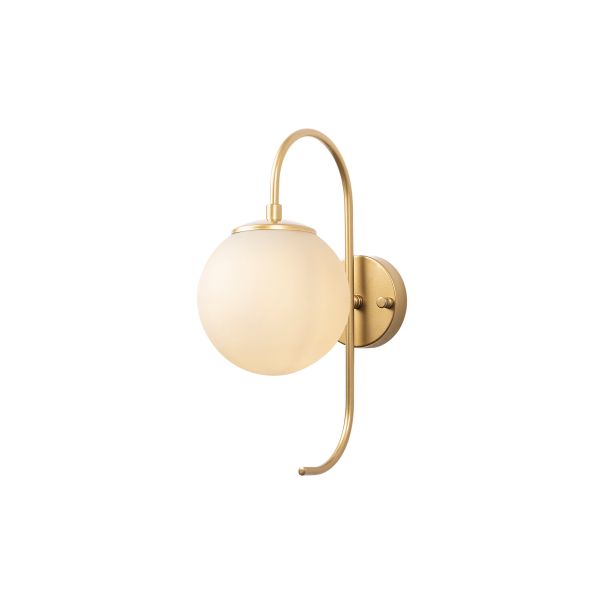 OPVIQ Zidna lampa Jewel 10565, zlatna/bela - EP3007066