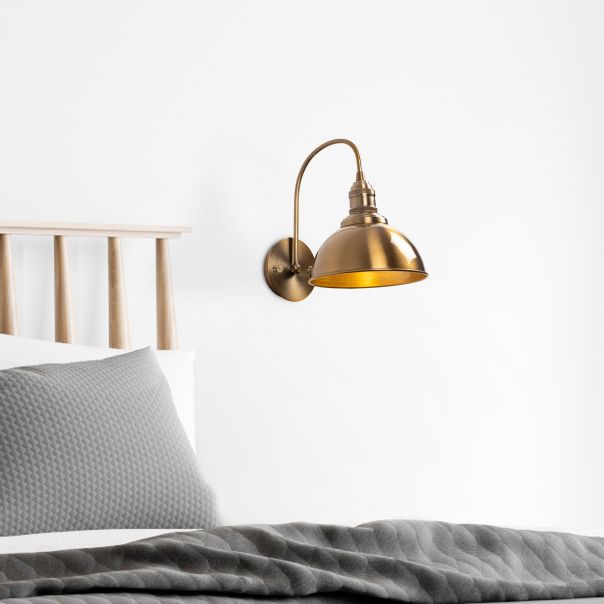 OPVIQ Zidna lampa Varzan 10845, zlatna - EP3007093