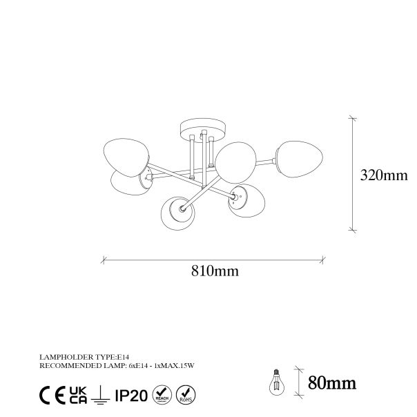 OPVIQ Luster Camflo 10390, zlatna/bela - EP3009013