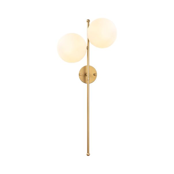 OPVIQ Zidna lampa Fazli 10410, bela/zlatna - EP3009028