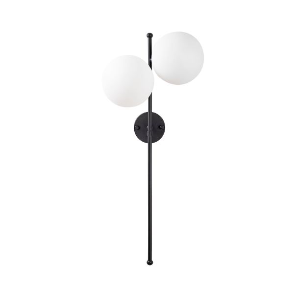 OPVIQ Zidna lampa Fazli 10420, crna/bela - EP3009034