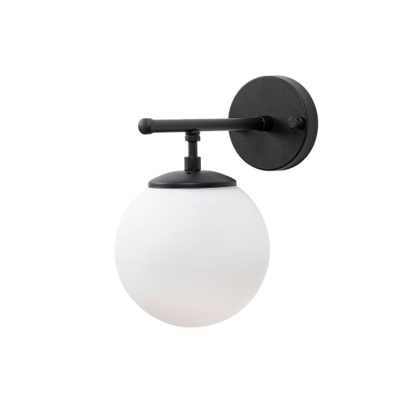 OPVIQ Zidna lampa Roe 10715, crna/bela - EP3009037