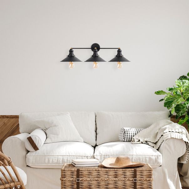 OPVIQ Zidna lampa Conical 12185, crna - EP3009055