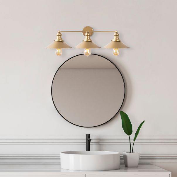 OPVIQ Zidna lampa Conical 12186, zlatna - EP3009058