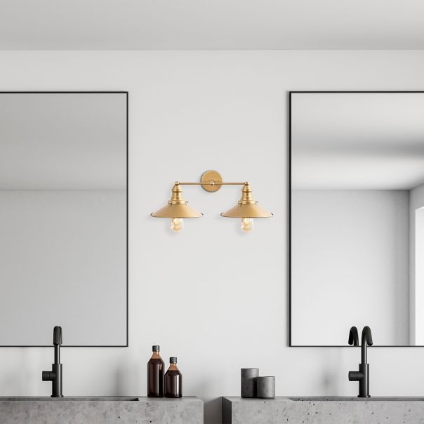 OPVIQ Zidna lampa Conical 12191, zlatna - EP3009064