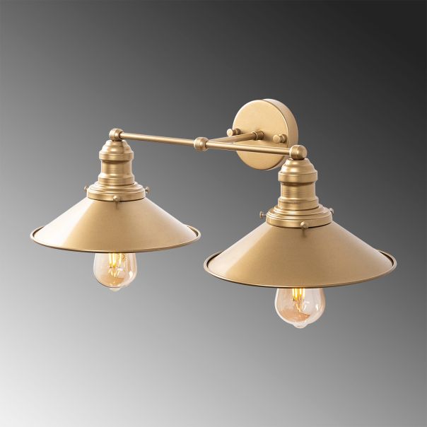OPVIQ Zidna lampa Conical 12191, zlatna - EP3009064