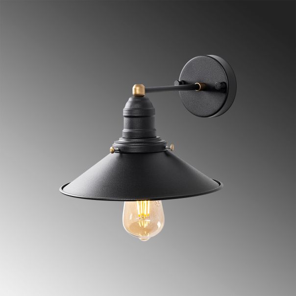 OPVIQ Zidna lampa Conical 12195, crna - EP3009067