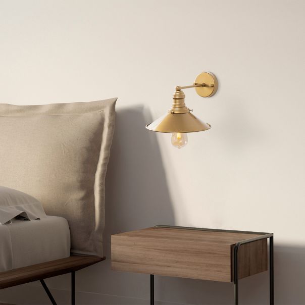OPVIQ Zidna lampa Conical 12196, zlatna - EP3009070