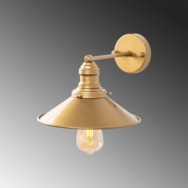 OPVIQ Zidna lampa Conical 12196, zlatna - EP3009070