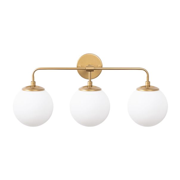 OPVIQ Zidna lampa Horn 12205, zlatna/bela - EP3009073