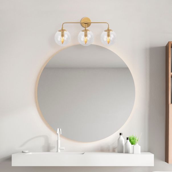 OPVIQ Zidna lampa Horn 12206, zlatna/providna - EP3009076