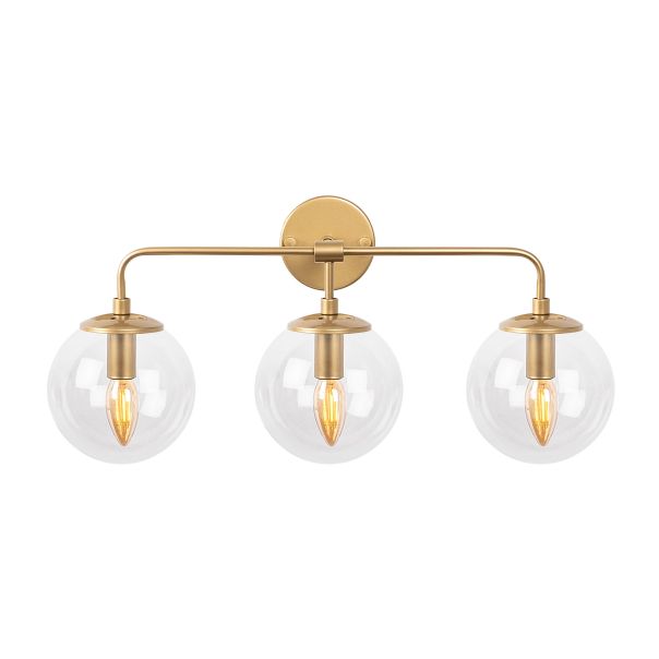 OPVIQ Zidna lampa Horn 12206, zlatna/providna - EP3009076