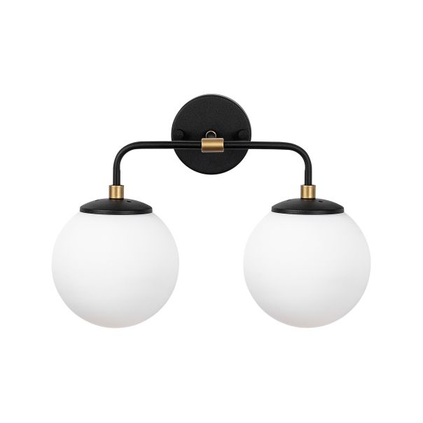 OPVIQ Zidna lampa Horn 12212, crna/bela - EP3009085