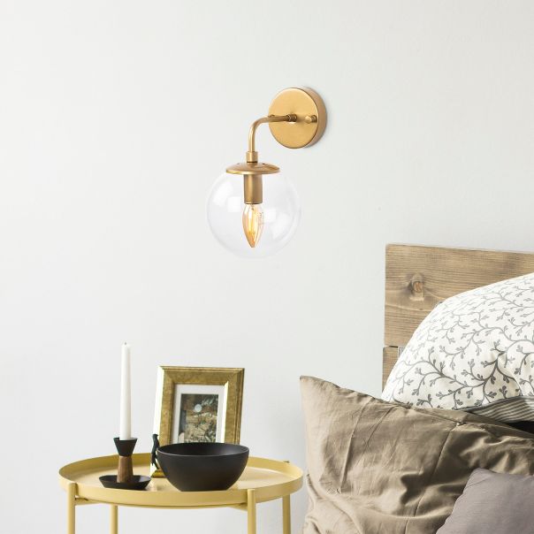 OPVIQ Zidna lampa Horn 12216, zlatna - EP3009091