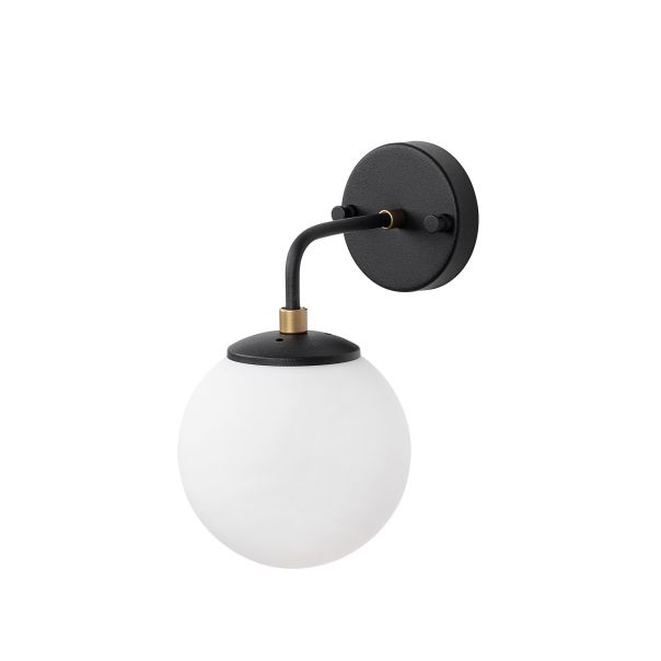 OPVIQ Zidna lampa Horn 12217, crna/bela - EP3009094
