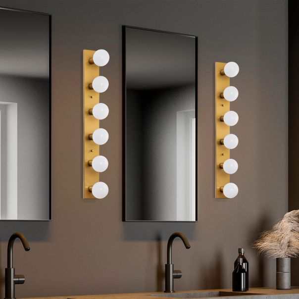 OPVIQ Zidna lampa Mirro 12237, zlatna - EP3009100