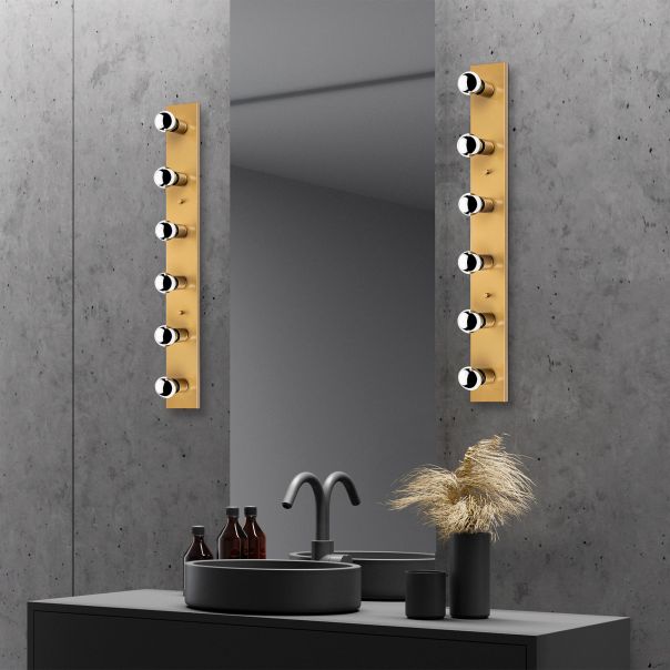 OPVIQ Zidna lampa Mirro 12237, zlatna - EP3009100