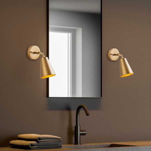 OPVIQ Zidna lampa Evander 13190, zlatna - EP3009121