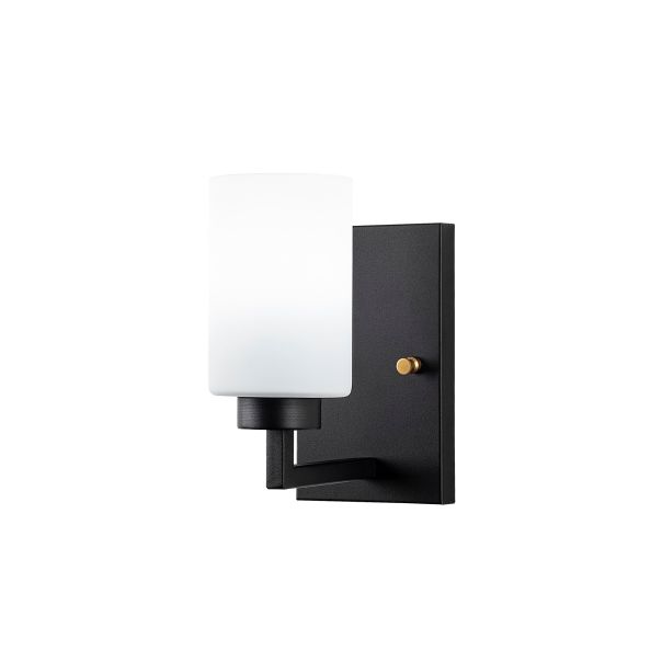 OPVIQ Zidna lampa Hania 13176, crna/bela - EP3009139