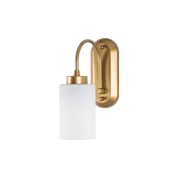 OPVIQ Zidna lampa Hemikilo 13160, zlatna/bela - EP3009142
