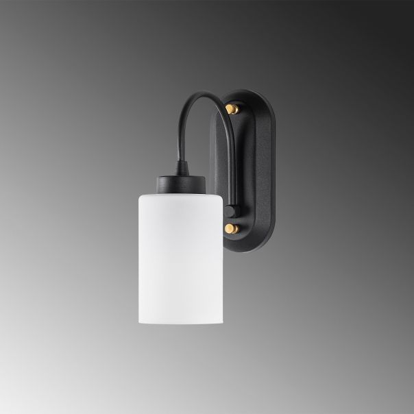 OPVIQ Zidna lampa Hemikilo 13161, crna/bela - EP3009145