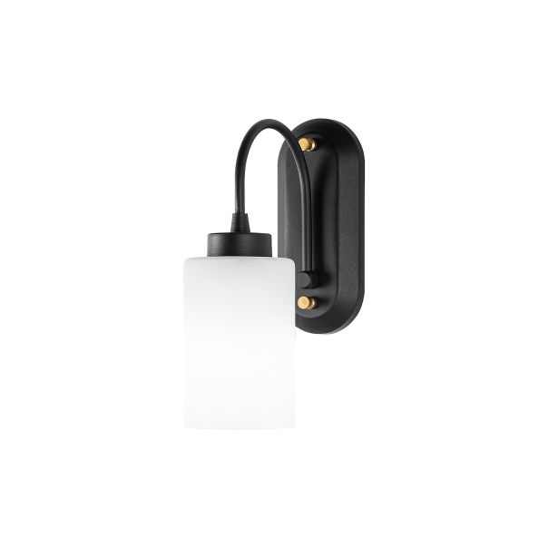 OPVIQ Zidna lampa Hemikilo 13161, crna/bela - EP3009145