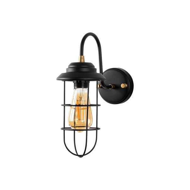 OPVIQ Zidna lampa Mahoni 13205, crna - EP3009148