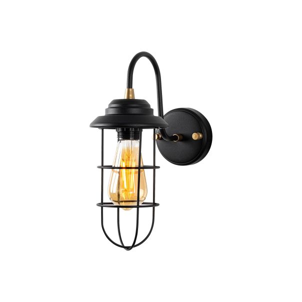 OPVIQ Zidna lampa Mahoni 13205, crna - EP3009148