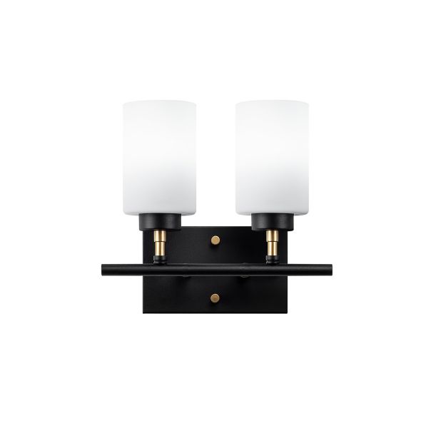 OPVIQ Zidna lampa Yensuk 13122, crna/bela - EP3009160