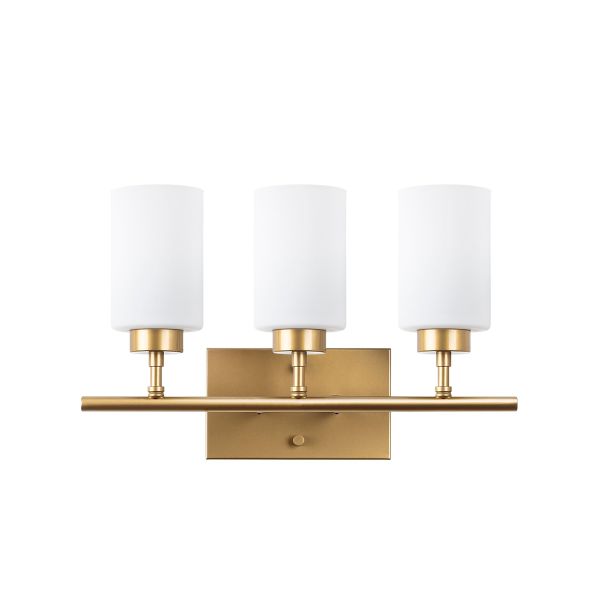 OPVIQ Zidna lampa Yensuk 13125, zlatna/bela - EP3009166