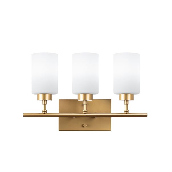 OPVIQ Zidna lampa Yensuk 13125, zlatna/bela - EP3009166